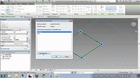 Creating a Custom Curtain Panel in Autodesk Revit Architecture - Part 1