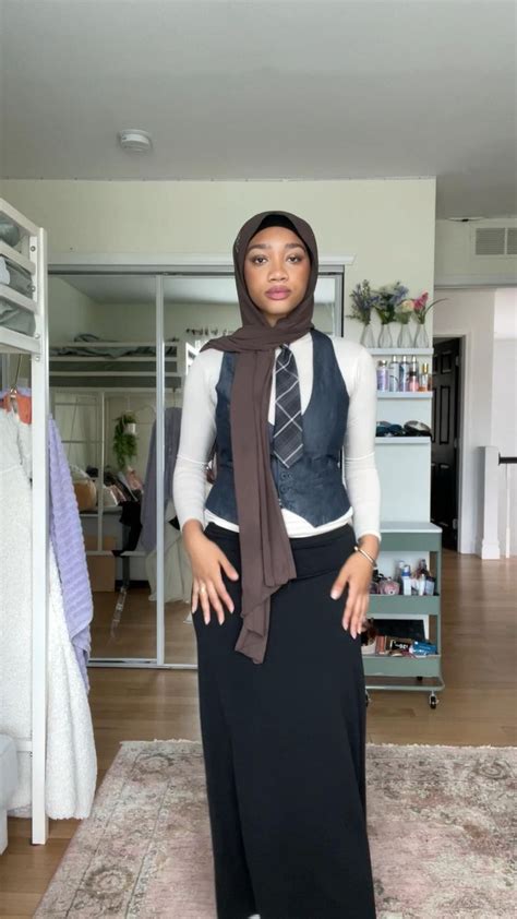 Hijabi Outfit Inspo 🌚 Hijabi Fashion Fashion Outfits