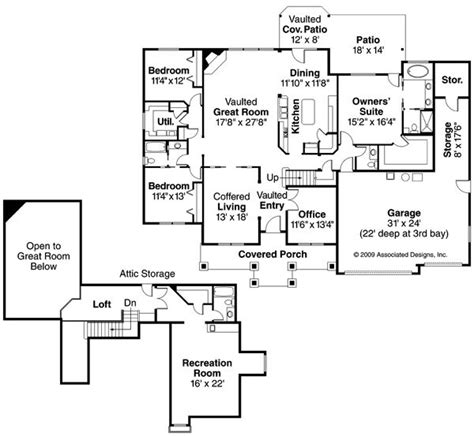 Allison 30 608 Floor Plan From Associated Designs House Plans How