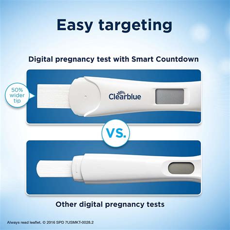 The clearblue pregnancy test is one you can use prior to missing your period to check for pregnancy. Clearblue Digital Smart Countdown Pregnancy Test - 2ct ...