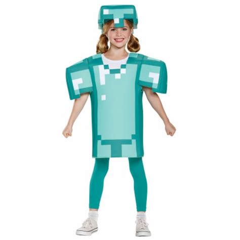 Disguise 7 8 Minecraft Armor Classic Child Costume Costume Medium Kroger