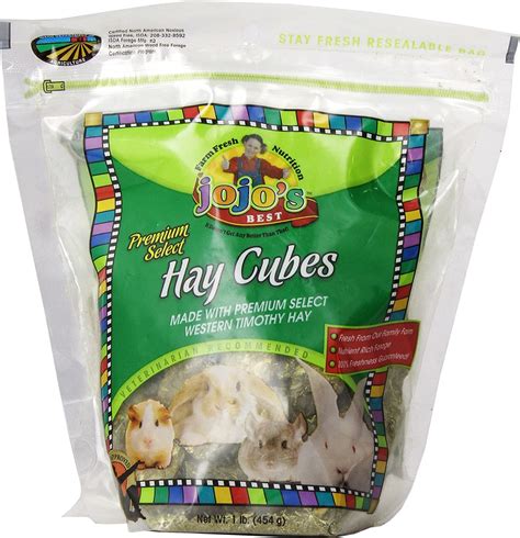 Standlee Hay Company Premium Timothy Hay Mini Cubes Pet Food Bag 1