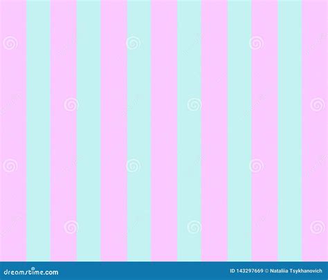 Pink Stripes On Blue Background Vertical Pattern In Geometric Style