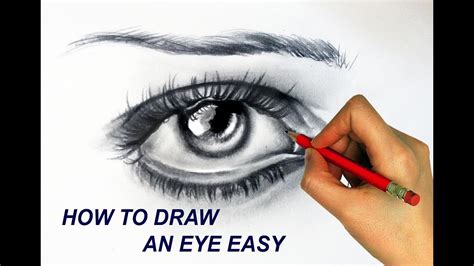 How To Draw A Realistic Human Eye How To Draw Eyes For