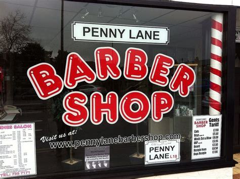 Penny Lane Barber Shop Penny Lane Liverpool Uk Liverpool England