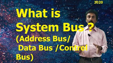 What Is System Bus Address Bus Data Bus Control Bus Youtube