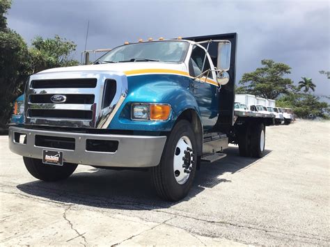 Pre Owned 2013 Ford F650 Xl Sd Heavy Duty Trucks Flatbed Trucks For