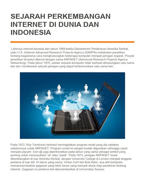 Sejarah Perkembangan Internet Di Dunia Dan Indonesia Pdf