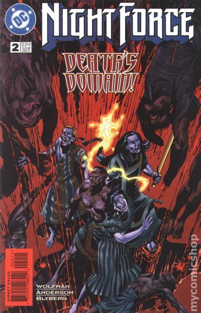 Night Force 1996 2nd Series Comic Books