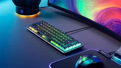 Roccat Vulcan Ii Mini Pc Gaming Keyboard Has The Worlds First Dual Led