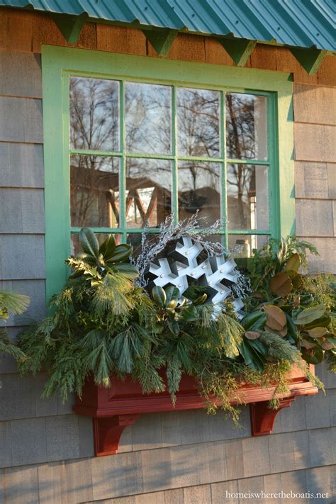 Winter Window Boxes For The Potting Shed Winter Window Boxes Winter