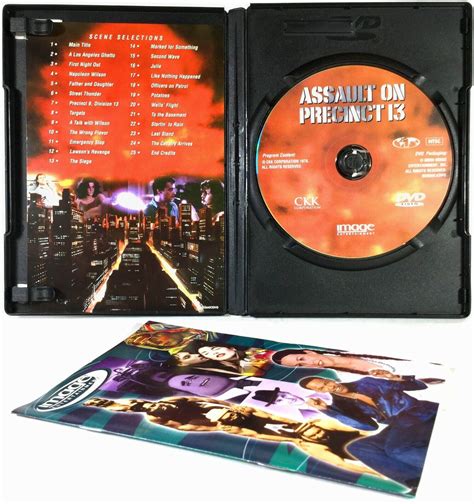 Assault On Precinct 13 DVD 1976 Widescreen Special Ed Like New