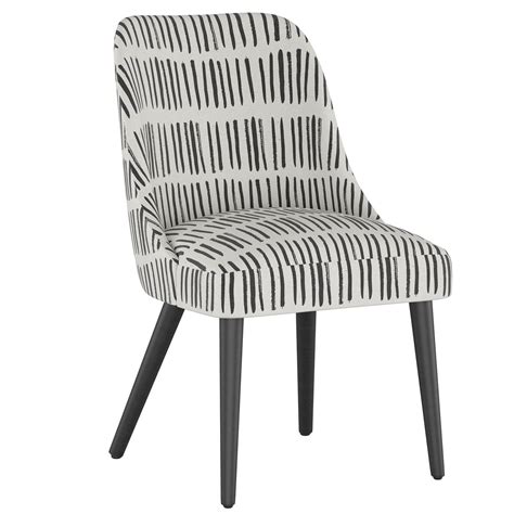 Modern dining chairs compete the look of your dining table, dining room or kitchen. Geller Modern Dining Chair White with Black Legs - Project ...