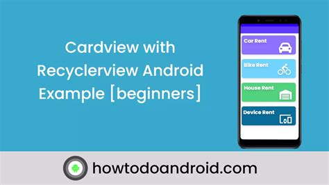 Ultimate Guide To Material Cardview With Recyclerview In Android