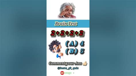 Only For Genius Brain Twister Shorts Maths Youtube