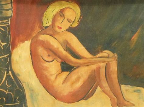 Bela Kadar Oil On Board Nude Lot 310