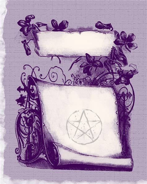 printable pages for book of shadows