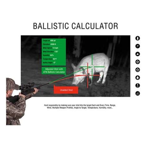 Atn Thor4 1 10x19 Thermal Riflescope