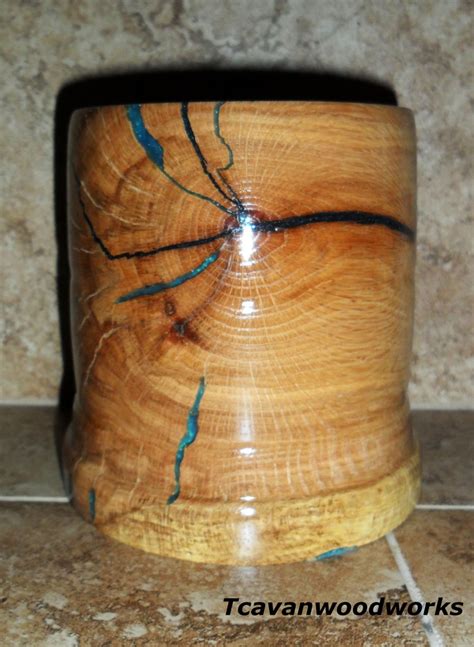 Oak Vessel By Tcavanwoodworks Reclaimed Wood Decor Wood Vase