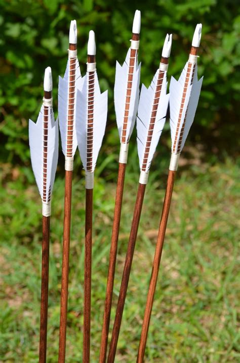 Archery Arrows Port Orford Cedar Arrows Medieval Style Etsy
