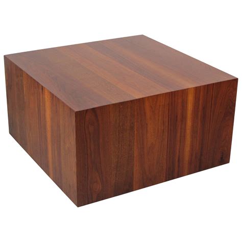 Browse furniture, lighting, bedding, rugs, drapery and décor. Handsome Walnut Cube Coffee Table by Milo Baughman for ...