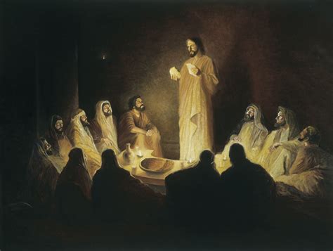 Jesus Institutes The Sacrament
