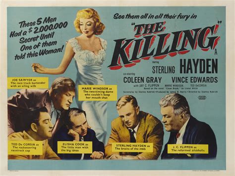 THE KILLING (1956) POSTER, BRITISH | Original Film Posters Online ...