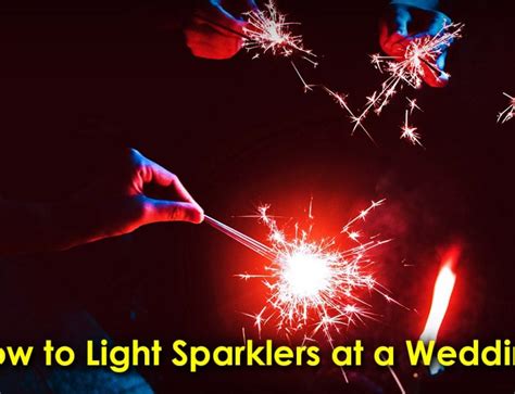 Smokeless Wedding Sparklers Can A Sparkler Burn Without Smoke