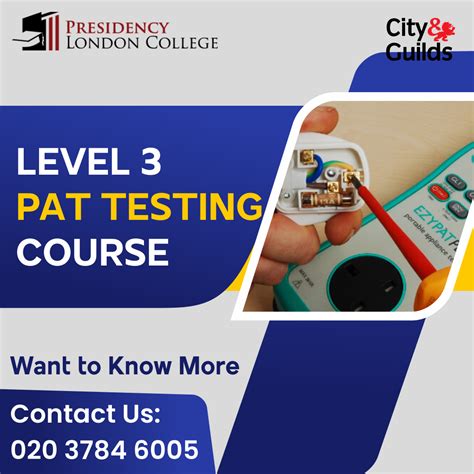 Level 3 Pat Testing Course City And Guilds 2377 77 Phlebotomy Training