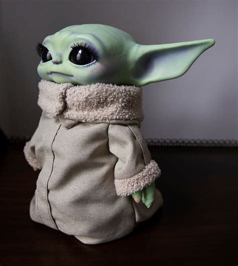 Purple Pastel Baby Yoda Doll Preorder Etsy