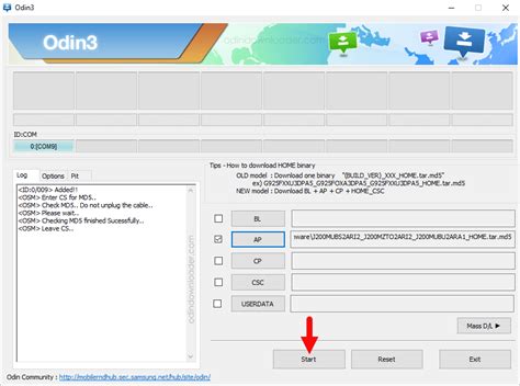 How To Use Odin Downloader To Flash Or Install Stock Firmware Rom