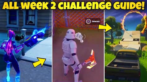 All Fortnite Week 2 Epic And Legendary Challenges Guides Fortnite