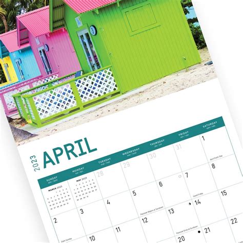 Bahamas 2023 Wall Calendar