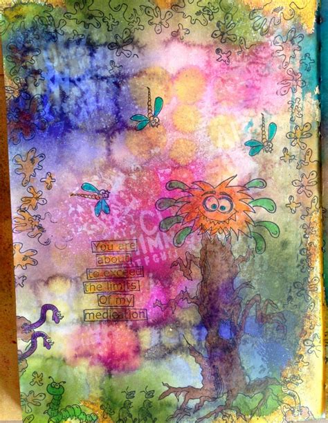 By Tracey Shenton Using Dylusions Dyan Reaveley Ranger Altered