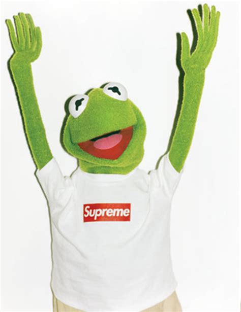 Affiche Suprême X Kermit Kermit La Grenouille Papier Peint Suprême