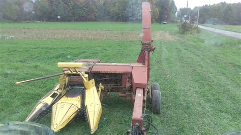 White 4 175 Field Boss Tractor And New Holland 900 Chopper With