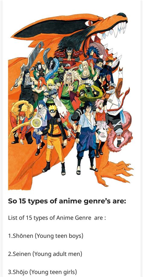 Top 123 Anime Genres Explained