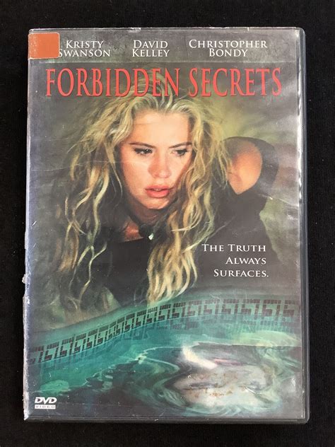 Forbidden Secrets Dvd Kristy Swanson Unresolved Murder Thriller Secrets