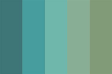 Matte Oceans Color Palette