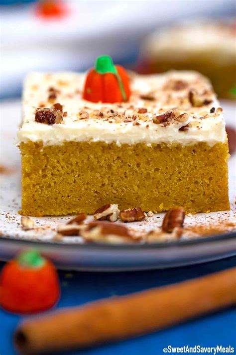 Pumpkin Sheet Cake Is The Must Try Fall Dessert Soft Dense Loaded