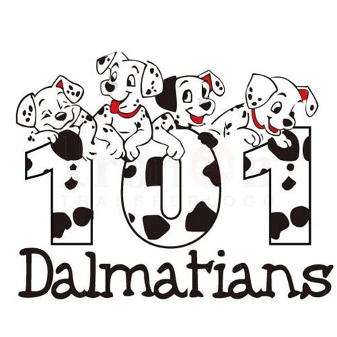 101 Dalmatians Logo Iron On Transfers Heat Transfer N6831 200