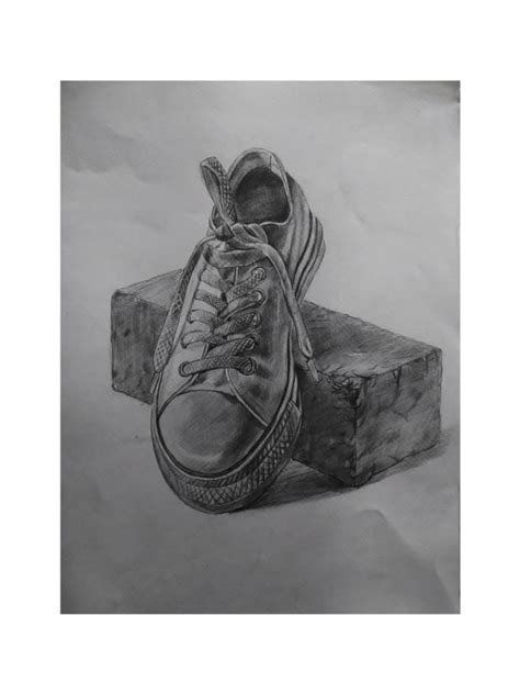 Pencil Realistic Shoe Drawing Ubicaciondepersonas Cdmx Gob Mx