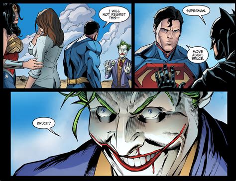 Superman Calls Batman Bruce In Front Of The Joker Comicnewbies