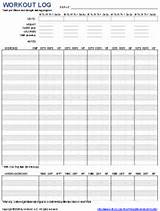 Images of Workout Routine Spreadsheet