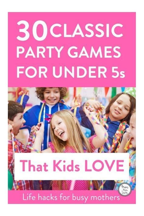 Childrens Party Games Fun Games For Kids Birthday Parties Birthday