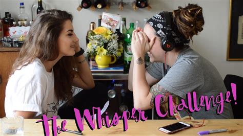 Whisper Challenge That Wife Life Lesbian Couple Youtube