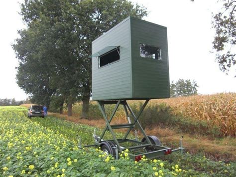 New Mobile Tower Hunting Blind Hydraulic Lift Deer Stand On Popscreen