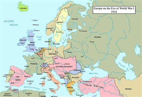 Europe Map 1914 Europe 1914 Supremacy1914 Wiki Fandom Carte Des
