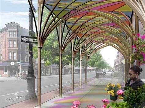 Urbanshed Colorful Canopy Inhabitat Green Design Innovation