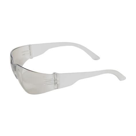 pip zenon z12™ clear i o anti scratch coated lens and temple rimless safety glasses mutual screw